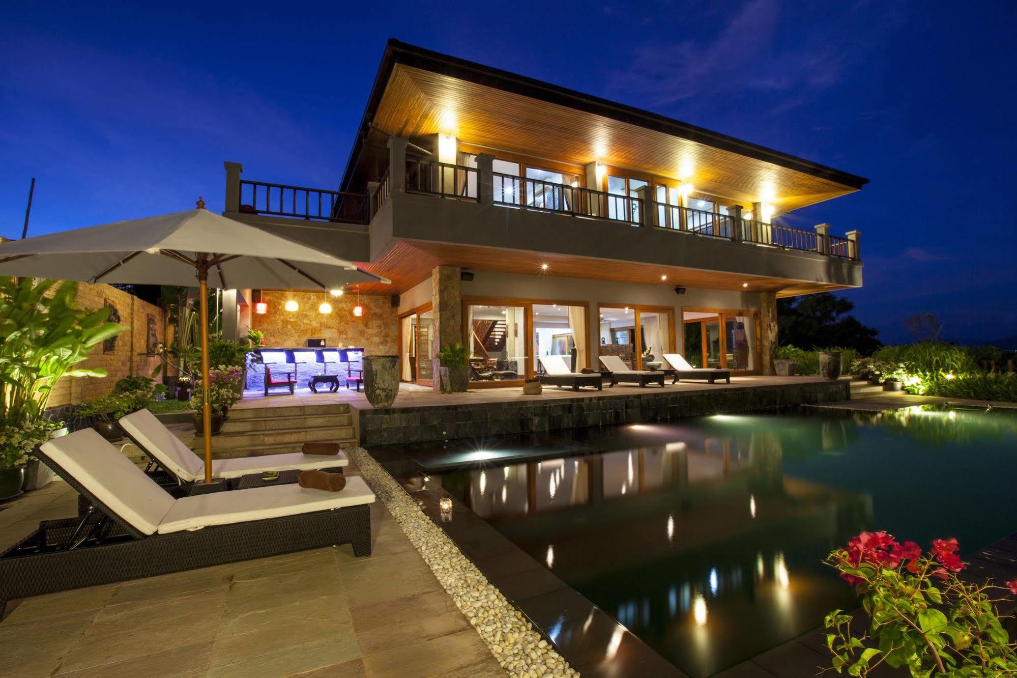 Baan Phuttarak - Seaview Private Villa Choeng Mon Exterior photo